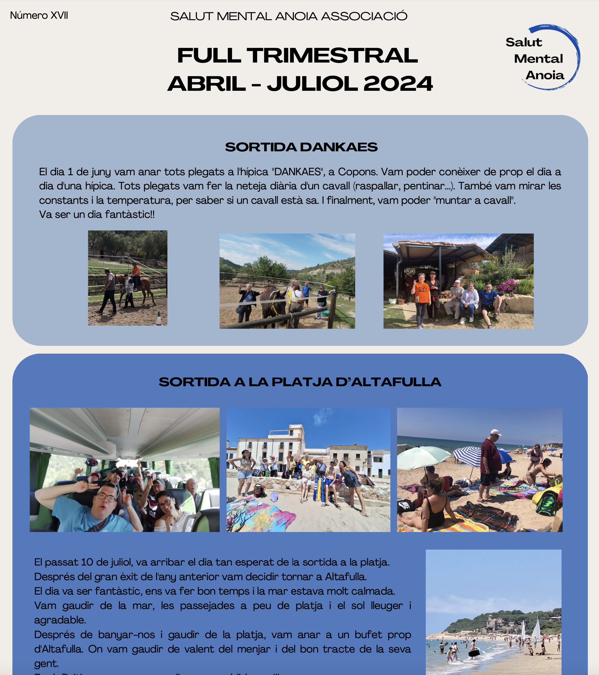 ASSOCIACIÓ FAMILIARS SALUT MENTAL ANOIA