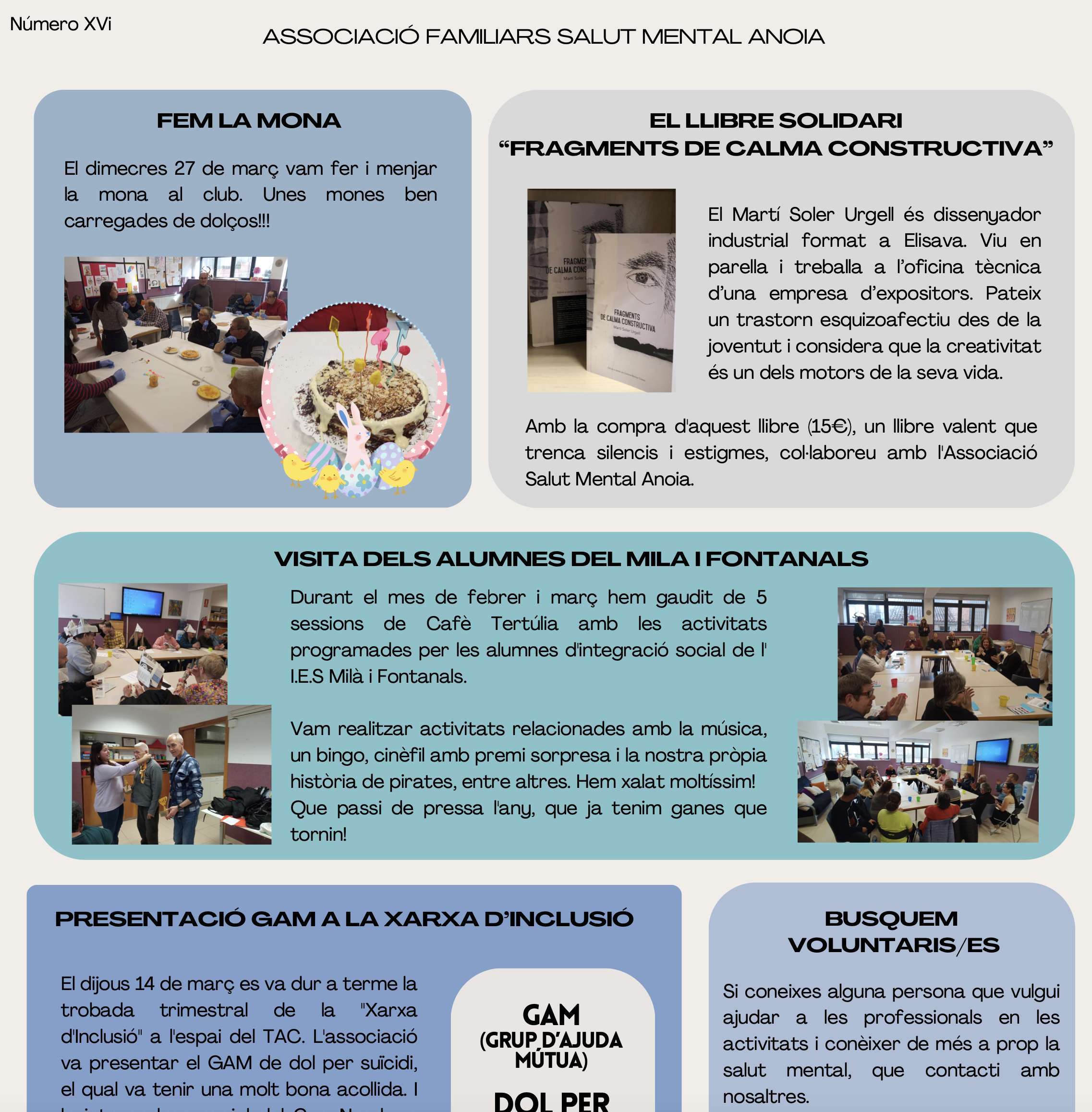 ASSOCIACIÓ FAMILIARS SALUT MENTAL ANOIA